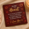 message Personalised Gift Hamper for Him – Photo Card, Perfume, Wallet & Chocolates | Surprise Him with a Hamper Full of His Favorite Things