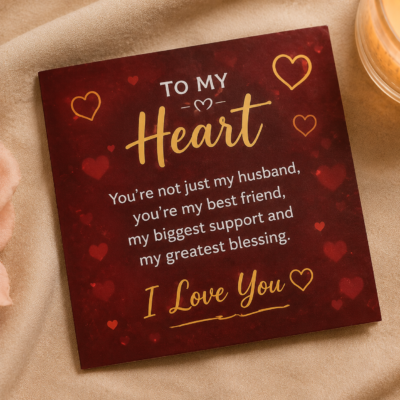 message Personalised Gift Hamper for Him – Photo Card, Perfume, Wallet & Chocolates | Surprise Him with a Hamper Full of His Favorite Things